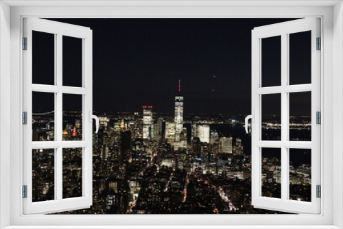 Fototapeta Naklejka Na Ścianę Okno 3D - New York City, USA