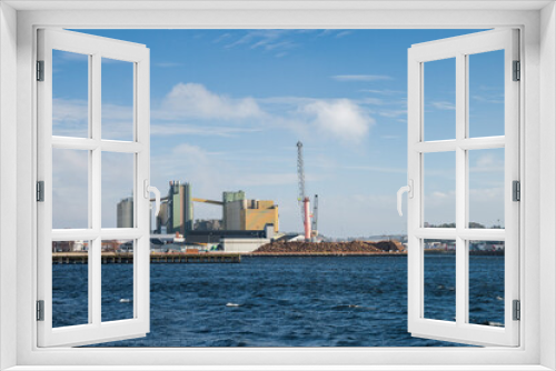 Fototapeta Naklejka Na Ścianę Okno 3D - harbor in norway