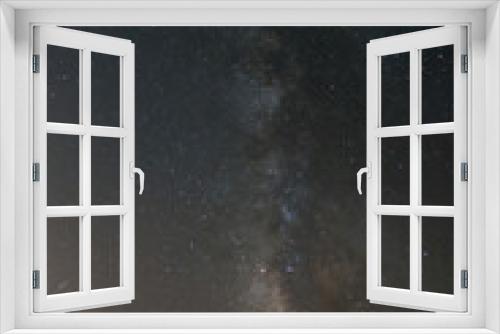 Fototapeta Naklejka Na Ścianę Okno 3D - Starry night and the Milky Way above the US pacific coast