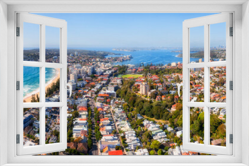 D Manly street beach to CBD pan