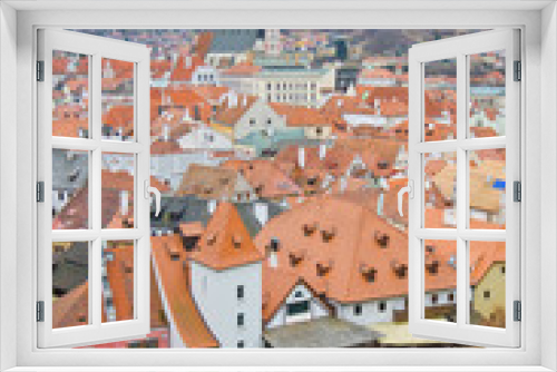Fototapeta Naklejka Na Ścianę Okno 3D - Cesky Krumlov