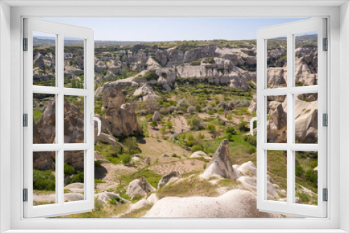 Fototapeta Naklejka Na Ścianę Okno 3D - beautiful mountain scenery of Cappadocia