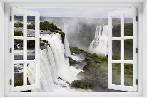 Fototapeta Naklejka Na Ścianę Okno 3D - Cataratas del Iguazú