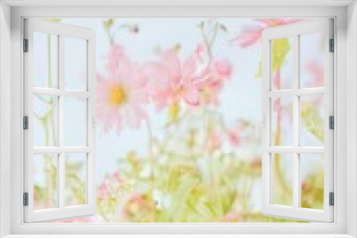 Fototapeta Naklejka Na Ścianę Okno 3D - spring flower background