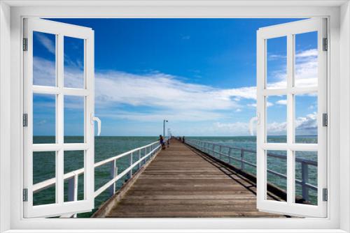 Fototapeta Naklejka Na Ścianę Okno 3D - Urangan Pier at Hervey Bay