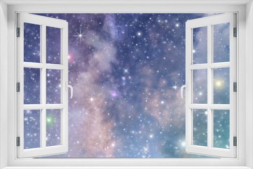 Fototapeta Naklejka Na Ścianę Okno 3D - abstract sky background