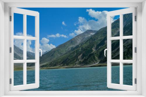 Fototapeta Naklejka Na Ścianę Okno 3D - Beautiful Lake Saifulmalook, in Northern Pakistan