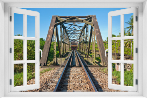 Fototapeta Naklejka Na Ścianę Okno 3D - Train transportation