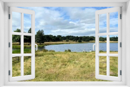 Fototapeta Naklejka Na Ścianę Okno 3D - A view of the Cheshire Countryside near Knutsford