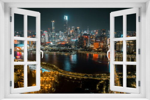 Fototapeta Naklejka Na Ścianę Okno 3D - guangzhou city
