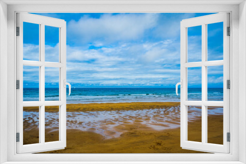 Fototapeta Naklejka Na Ścianę Okno 3D - Beach and ocean. Atlantic coast of Spain.