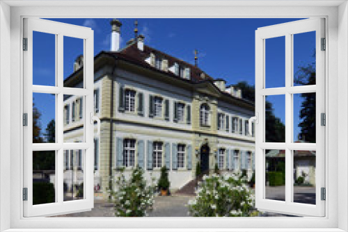 Fototapeta Naklejka Na Ścianę Okno 3D - Riehen - Wenkenhof-Villa