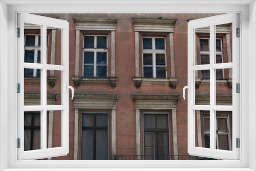 Fototapeta Naklejka Na Ścianę Okno 3D - facade of an old building