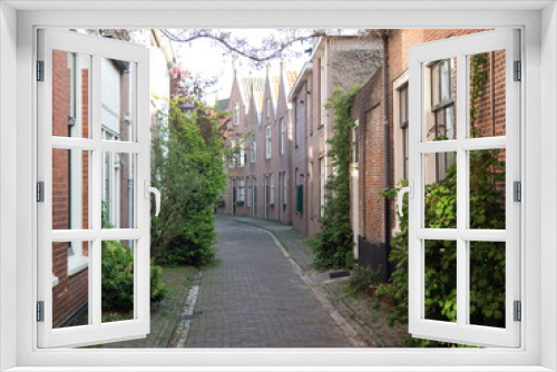 Fototapeta Naklejka Na Ścianę Okno 3D - Die Stadt Haarlem in den Niederlanden