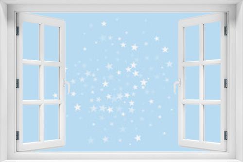 Fototapeta Naklejka Na Ścianę Okno 3D - Falling snowflakes christmas background. Subtle