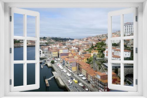 Fototapeta Naklejka Na Ścianę Okno 3D - View of Porto, Portugal