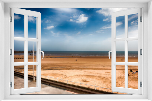 Fototapeta Naklejka Na Ścianę Okno 3D - Bridlington Beach