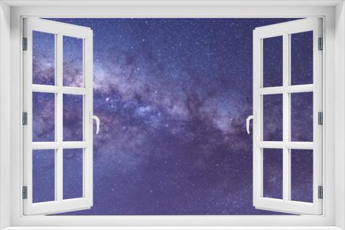 Fototapeta Naklejka Na Ścianę Okno 3D - Milky way path wallpaper