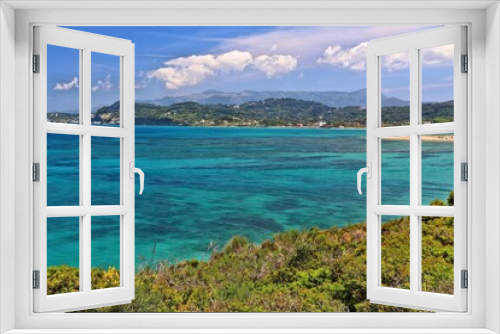 Fototapeta Naklejka Na Ścianę Okno 3D - Greek places - Sidari on Corfu island