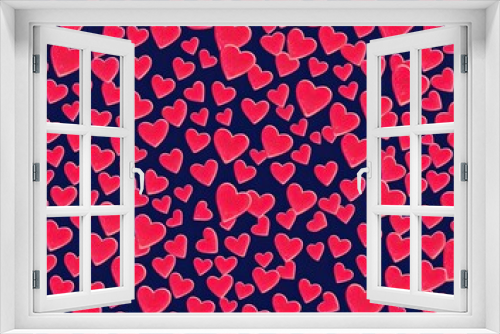 pattern with hearts. vector illustration