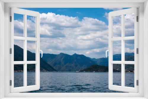 Fototapeta Naklejka Na Ścianę Okno 3D - Veiw of beautiful lake Como in Italy in summer