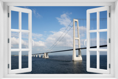Fototapeta Naklejka Na Ścianę Okno 3D - Brücke, Öresundbrücke