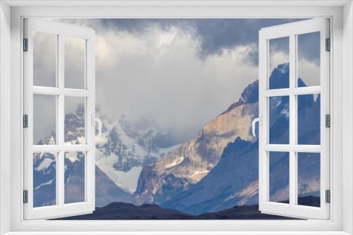 Fototapeta Naklejka Na Ścianę Okno 3D - Torres del Paine Peaks Patagonia Chile
