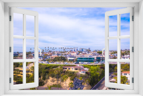 Fototapeta Naklejka Na Ścianę Okno 3D - California Beach in the Summer Drone