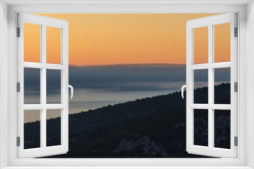 Fototapeta Naklejka Na Ścianę Okno 3D - beautiful sunrise morning at sardinia coast