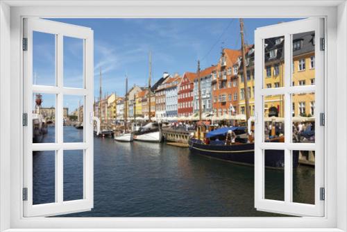Fototapeta Naklejka Na Ścianę Okno 3D - Nyhavn, Kopenhagen