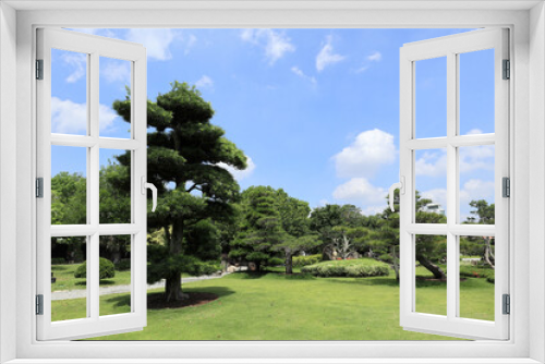 Fototapeta Naklejka Na Ścianę Okno 3D - 台湾の庭園