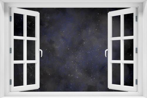 Fototapeta Naklejka Na Ścianę Okno 3D - 宇宙のイメージイラスト　背景