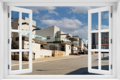 Fototapeta Naklejka Na Ścianę Okno 3D - New area in Migdal HaEmek, Israel