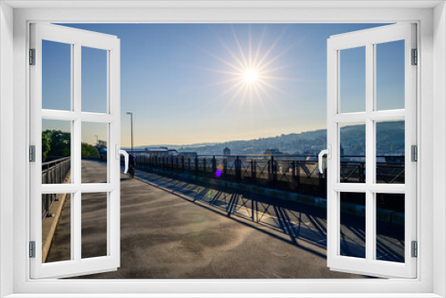 Fototapeta Naklejka Na Ścianę Okno 3D - Nordbahntrasse Kuhler Viadukt