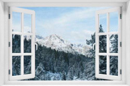 Fototapeta Naklejka Na Ścianę Okno 3D - Panoramic View in the Dolomites South Tyrol Italy Tre Cime di Lavaredo