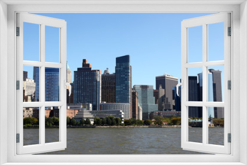 Fototapeta Naklejka Na Ścianę Okno 3D - new york