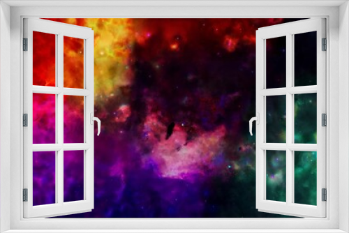 Fototapeta Naklejka Na Ścianę Okno 3D - Abstract Star/Galaxy waterpaint textures Background/Wallpaper