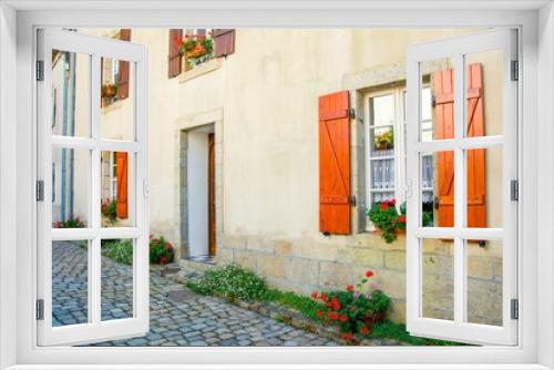 Fototapeta Naklejka Na Ścianę Okno 3D - Village en Bretagne, Pont-Croix