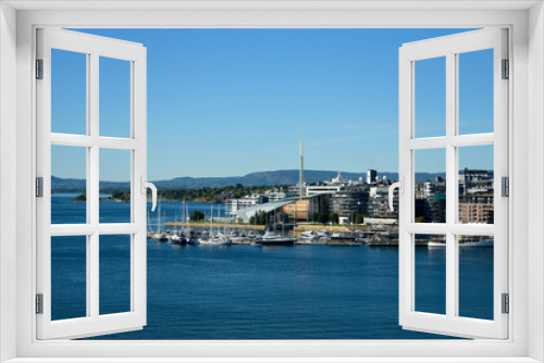 Fototapeta Naklejka Na Ścianę Okno 3D - ノルウェーの首都オスロの美しい風景