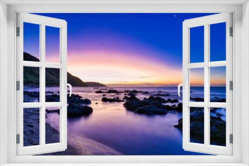 Fototapeta Naklejka Na Ścianę Okno 3D - Kapiti Sunset, New Zealand