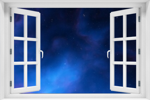 Fototapeta Naklejka Na Ścianę Okno 3D - Space nebula.
