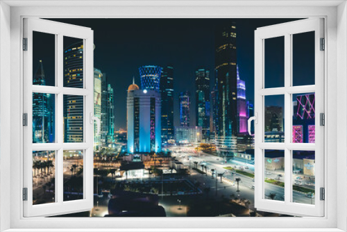 Fototapeta Naklejka Na Ścianę Okno 3D - Qatar