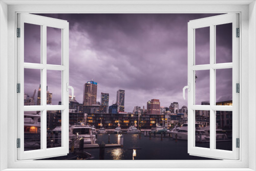 Fototapeta Naklejka Na Ścianę Okno 3D - Auckland cityscape