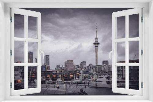 Fototapeta Naklejka Na Ścianę Okno 3D - Auckland cityscape