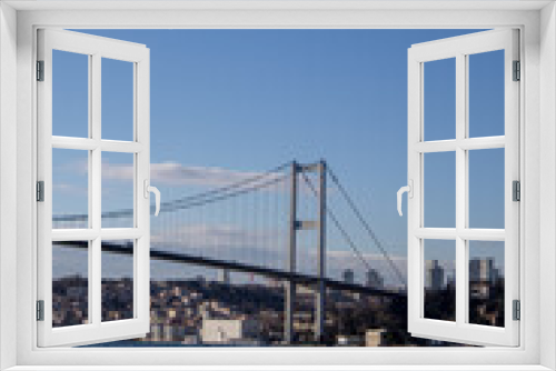 Fototapeta Naklejka Na Ścianę Okno 3D - bosphorus bridge country