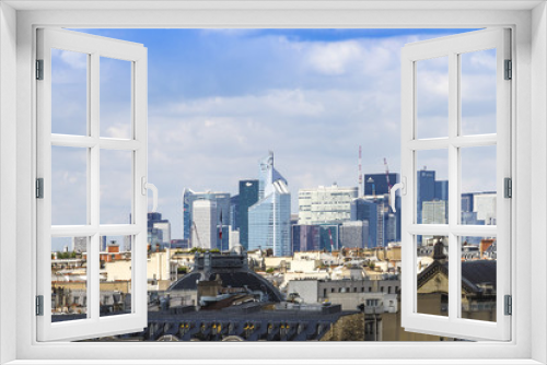 Fototapeta Naklejka Na Ścianę Okno 3D - Panoramic view of Paris. France