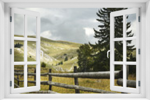 Fototapeta Naklejka Na Ścianę Okno 3D - Mountain Landscape