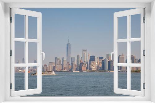Fototapeta Naklejka Na Ścianę Okno 3D - Skyline Ney York in Summer, NY, USA
