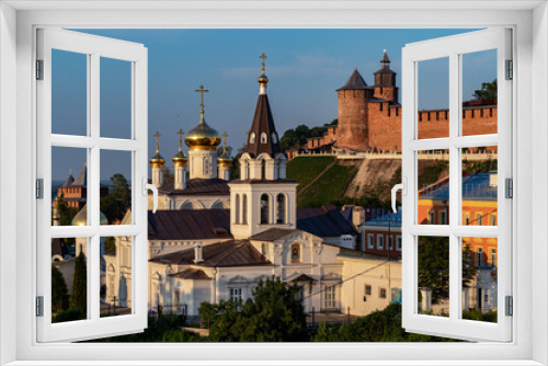 Fototapeta Naklejka Na Ścianę Okno 3D - Church of Elijah the Prophet in Nizhny Novgorod. Temples of Nizhny Novgorod.