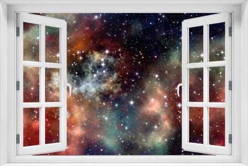 Fototapeta Naklejka Na Ścianę Okno 3D - Cosmic galaxy stars print  -  constellation backdrop -  galaxy  space background
